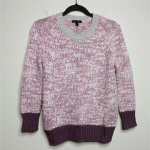 J Crew Marled Colorblock Sweater - Size XS - EUC